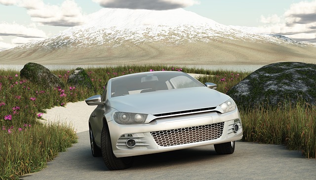 Silver Car